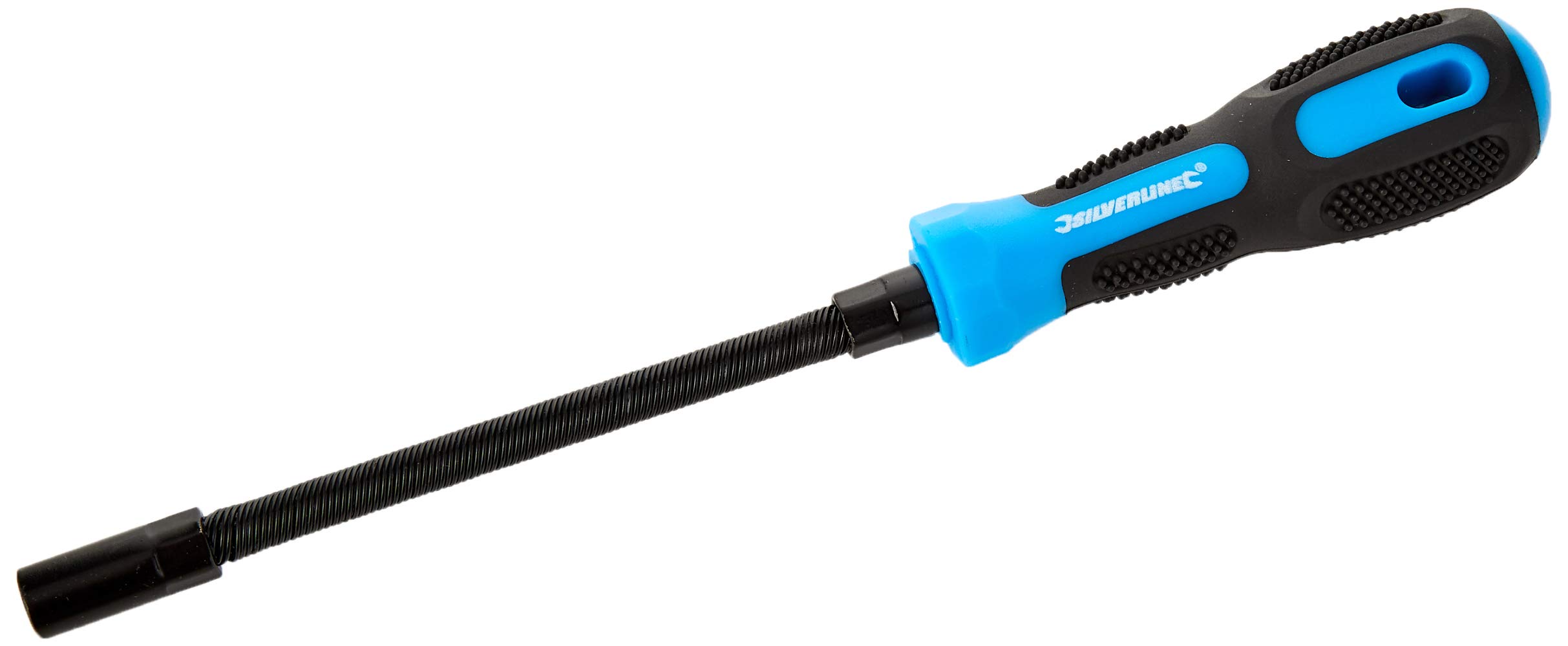 Silverline 380111 Flexible Sha ft Hose Clip Driver 7 mm Hex, Black