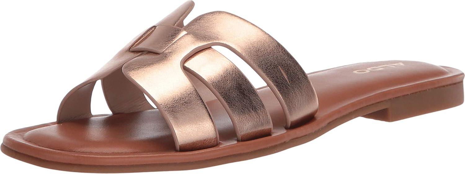 Buy Aldo Women's IDAMEA653 Rose Gold Flip-Flops-3 UK (KNOTTIE001) at Amazon.in