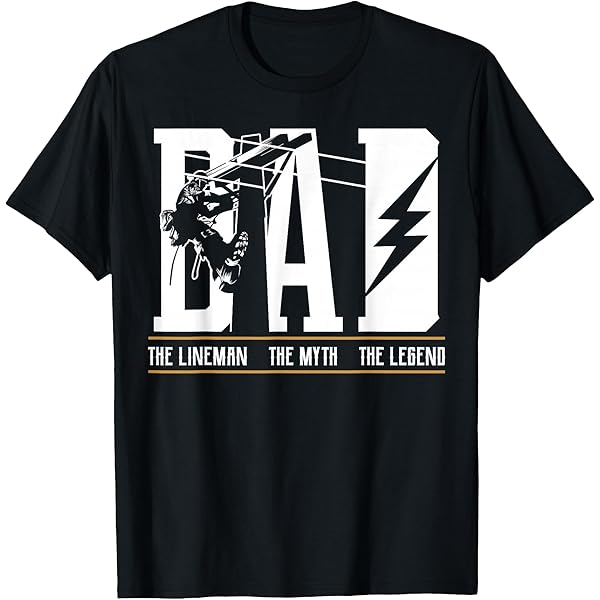 Amazon.com: Underground Lineman Cable Splicer T-Shirt