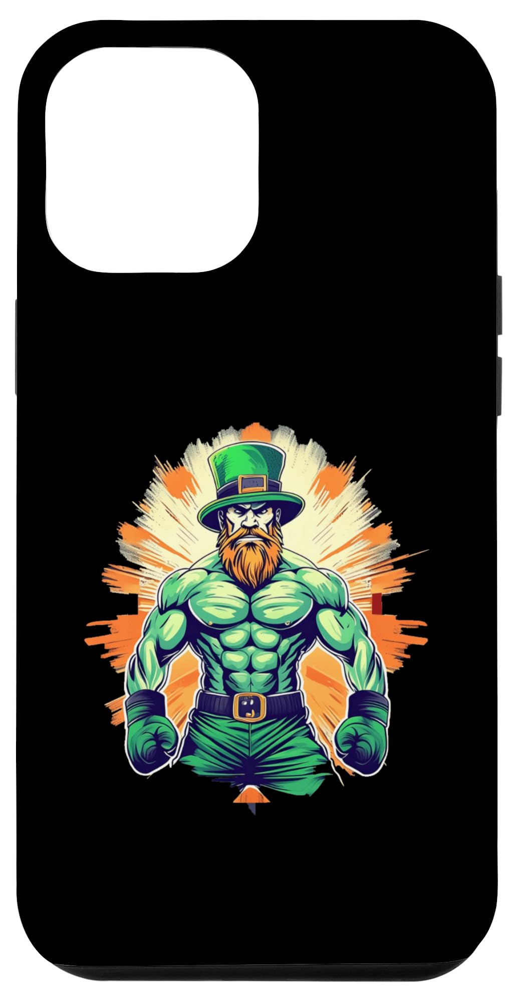 iPhone 13 Pro Max St. Patrick's Day Shamrock St Paddy's Day Bodybuilding Case