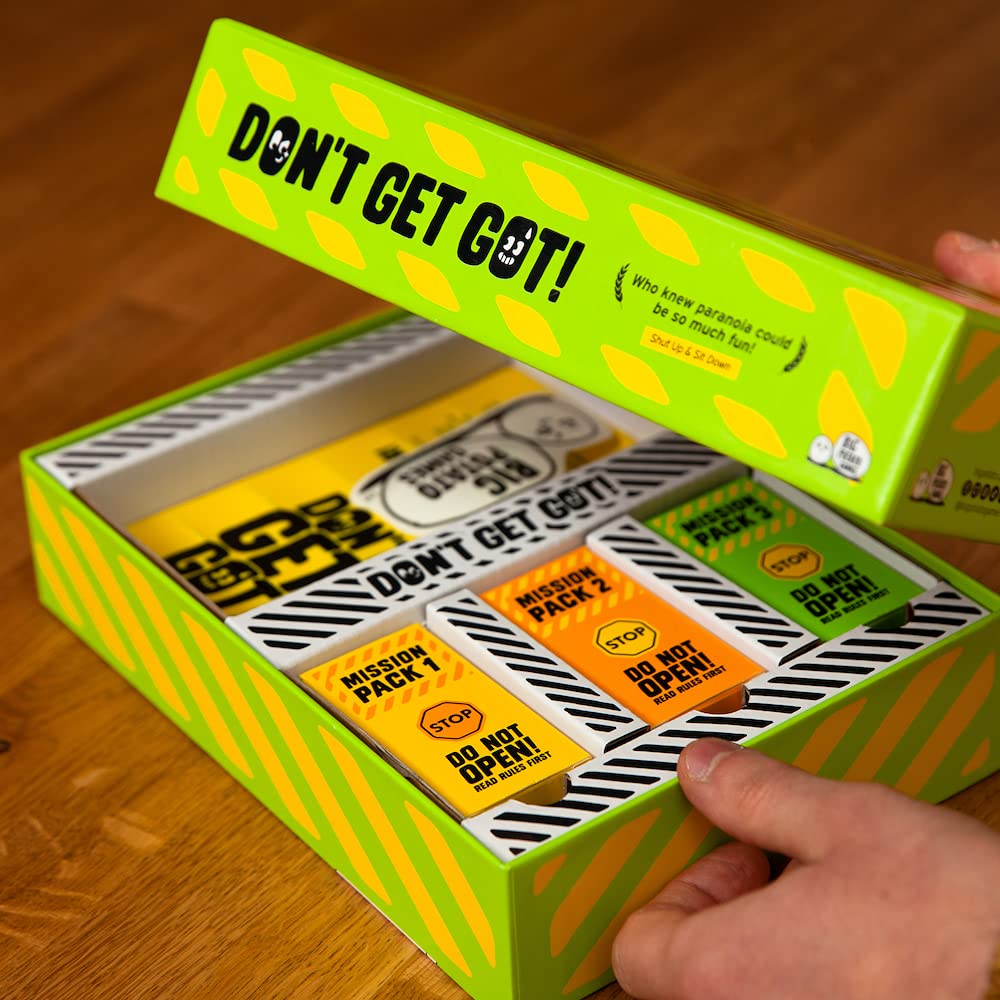 Big Potato Don't Get Got (2021 Edition): Award Winning Secret Missions Party Game for Adults and Family