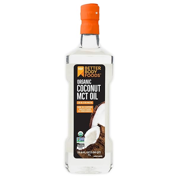 BETTERBODY FOODS ORGANIC COCONUT MCT OIL – ENERGY...