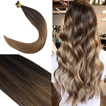 Buy 14 Darkest Brown To Medium Brown With Caramel Blonde
