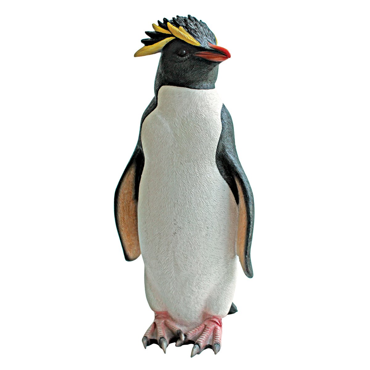 Photo 1 of Design Toscano QM2490100 Rock Hopper Penguin Statue, Multicolored
