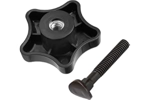 Pokin Handle Knob and Screw Bolt Kit, Compatible with Toro Lawn Mowers/Snow Blowers Repair Part 92-2260 & 106-4161, for Most 