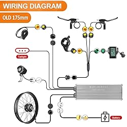 BAFANG 48V 1000W Rear Hub Motor : 26 Inch Fat Tire