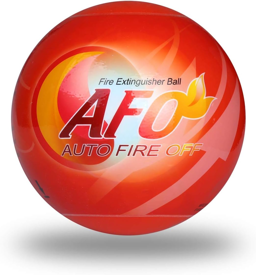 Automatic Fire Extinguisher Ball Self-activation Fire Suppression Device (Large, Multi Color 1pc)