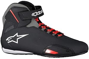 Alpinestars Men's Boot, Black Red, 13.5
