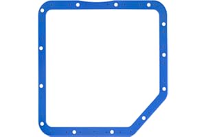 93102 Transmission Oil Pan Gasket for GM Turbo 350, Reusable Pan Gasket Compatible with Moroso, Silicone Molded Over Steel Be