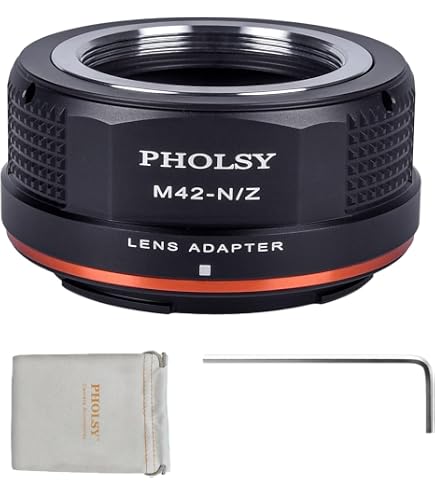 Amazon.com : Fotasy M42 Lens to Nikkor Z Helicoid Adapter, Macro