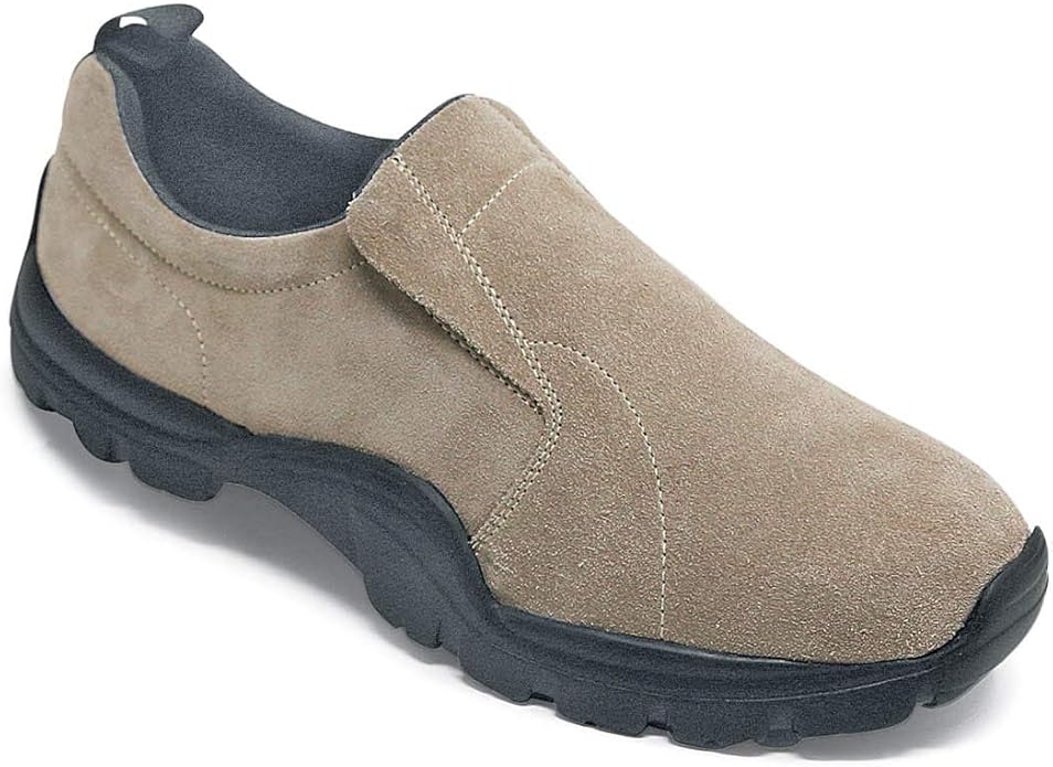 mens wide fit suede shoes