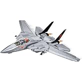 COBI Grumman F-14 Tomcat TOP Gun&trade;, 1:48 Scale, 869 Pieces, 2 Figures | Pad-printed details, movable variable-sweep wings, retractable landing gear, weaponry, display stand, EU-made parts, ages 9+