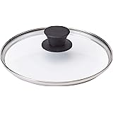 Glass Lid - 8"-inch/20.32-cm/210mm - Compatible with Lodge - Fully Assembled Tempered Replacement Cover - Oven Safe for Skill
