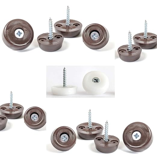 Möbelgleiter. Möbelfüße aus Kunststoff anschrauben, Made in Germany