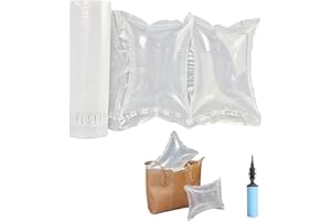 Ufriandz Large Air Pillows for Shipping Inflatable Air Bags for Packing Purse Shaper, 8.2" X 11.8" Air Pockets for Packaging Moving Supplies Box Filler Alternative to Packing Peanuts, 100Count