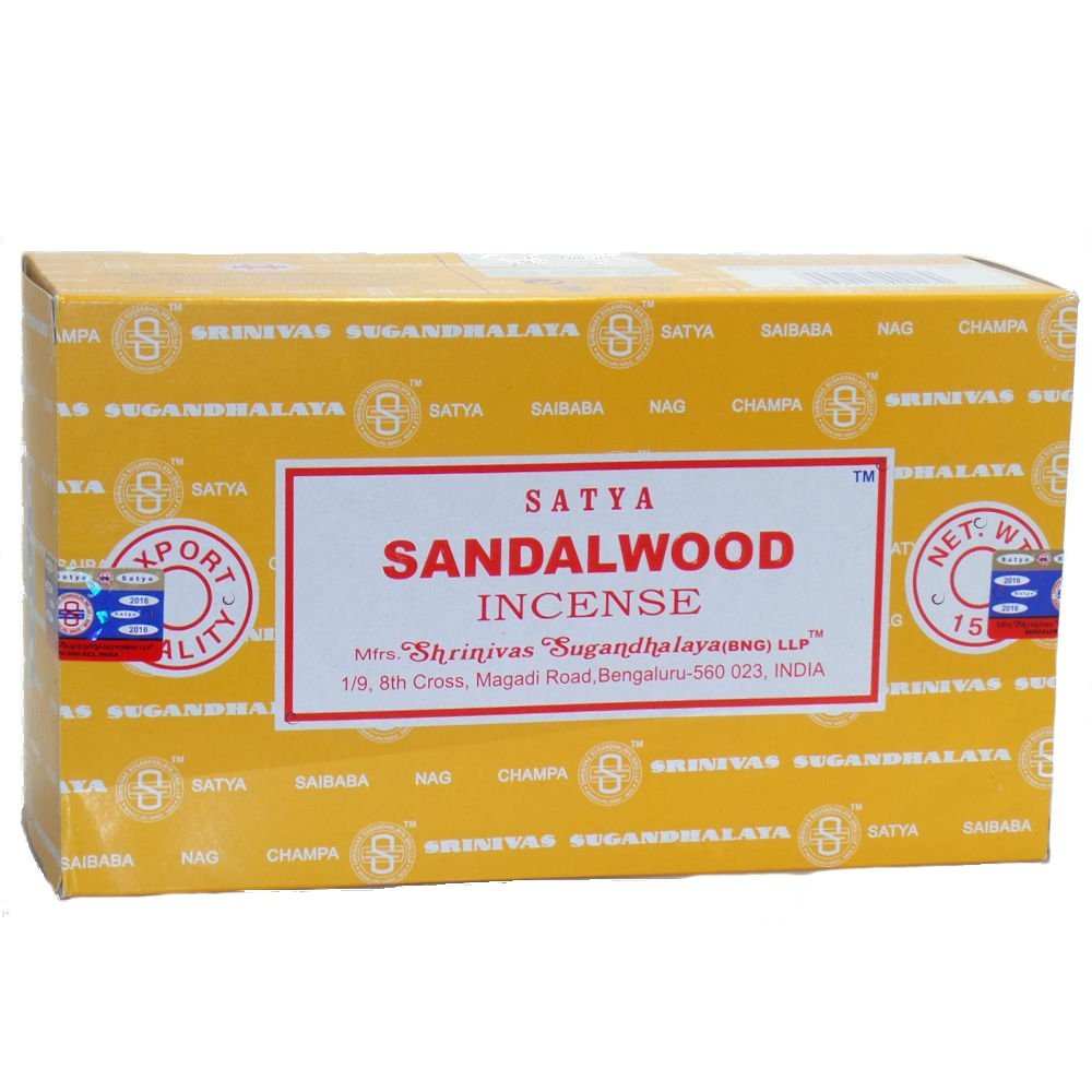 Sandalwood - 180 g - Satya Sandalwood - Incense Sticks