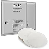 ESPRO 100 Count Coffee Paper Filters for ESPRO P1/P0,12 and 16 Ounces French Press