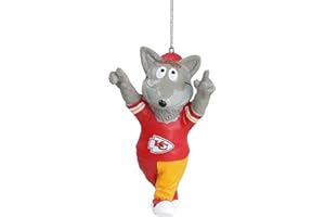 FOCO NFL Unisex-Adult NFL Team Logo Holiday Tree Mascot Ornament