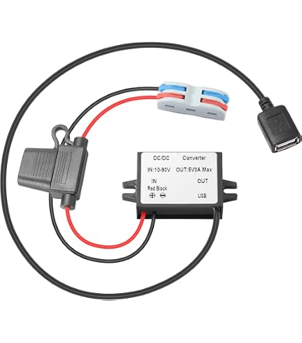 TPT Solar Convertitore Step Down da 12 V a 5 V 5A 25 Italia