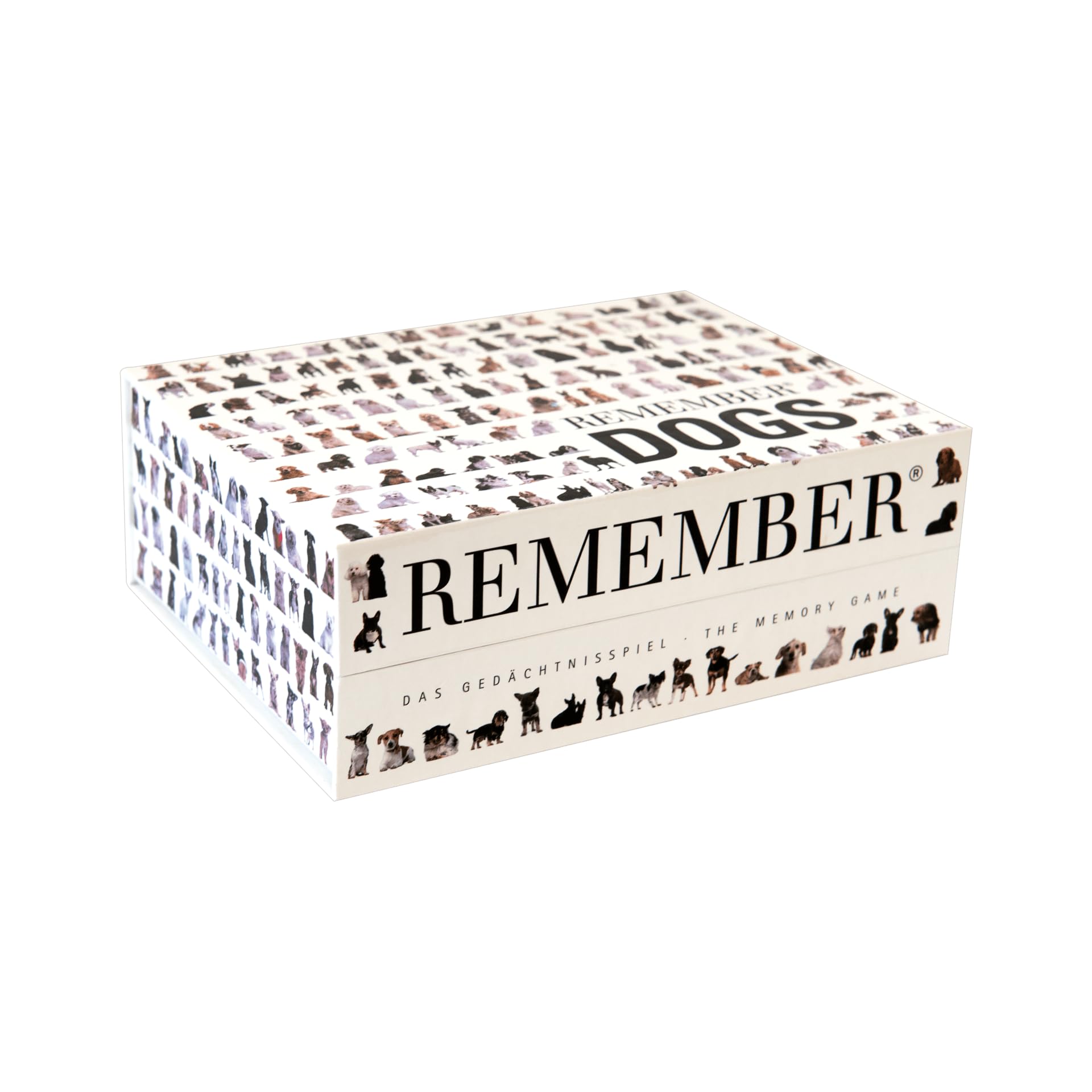 Remember 44 Dogs memory game, for dog lovers, 15.8 x 21.6 x 7.5 cm