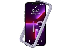 RhinoShield Bumper Case Compatible with [iPhone 13/13 Pro] | CrashGuard NX - Shock Absorbent Slim Design Protective Cover 3.5M / 11ft Drop Protection - Lavender