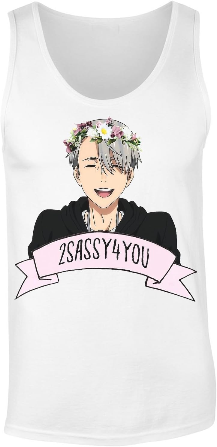Finest Prints Viktor Nikiforov Flower Crown 2 Sassy 4 You Women's Tank Top Shirt
