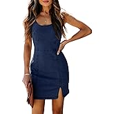 utcoco Denim Dress for Women 2025 Sexy Sleeveless Small Cute Split Tube Dresses Bodycon Mini Jean Dresses