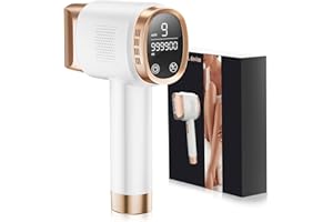 Aopvui IPL Laser Hair Removal for Women and Men, 3-in-1 Upgraded Permanent Hair Removal Device, 999,900+ Flashes Home Lazer Hair Remover for Armpits Legs Arms Bikini