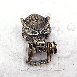 CooB EDC Metal Hand Casted Paracord Shackle Buckle