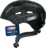 ABUS Youn-I 2.0 Bike Helmet with LED Light Unisex Kids Teens Adults