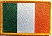 IRELAND Flag Embroidered With VELCRO Patch MC Biker Military Tactical Shoulder Gold Emblem #006