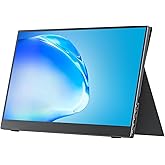 cocopar Portable Monitor 15.6 Inch 1080P FHD 60Hz 85% sRGB Travel Monitor with Speaker HDMI USB-C Second Screen for Laptop Ma