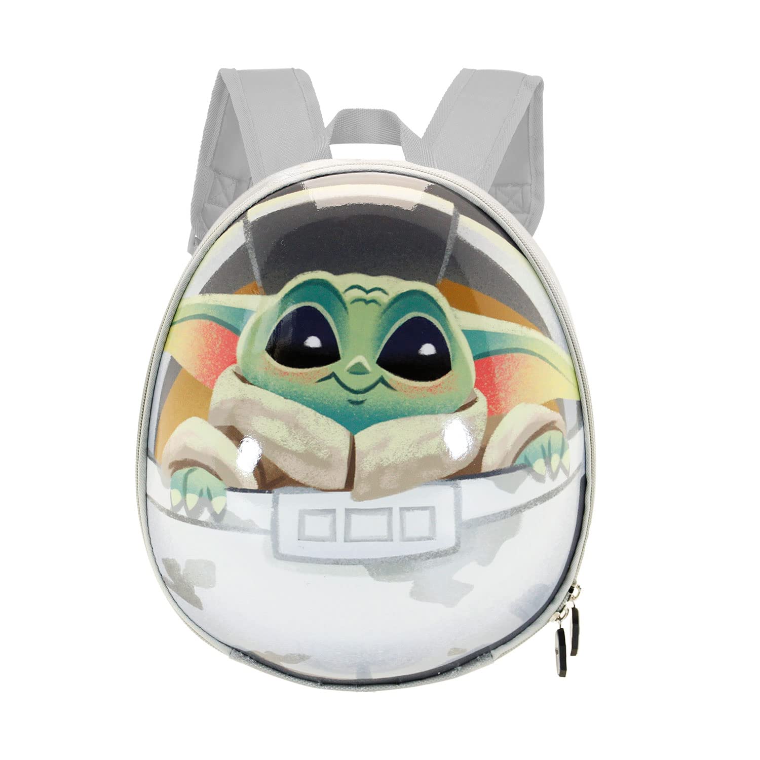 Star Wars Mandalorian-Eggy Backpack, 10 x 24 x 28 cm, Capacity 6 L