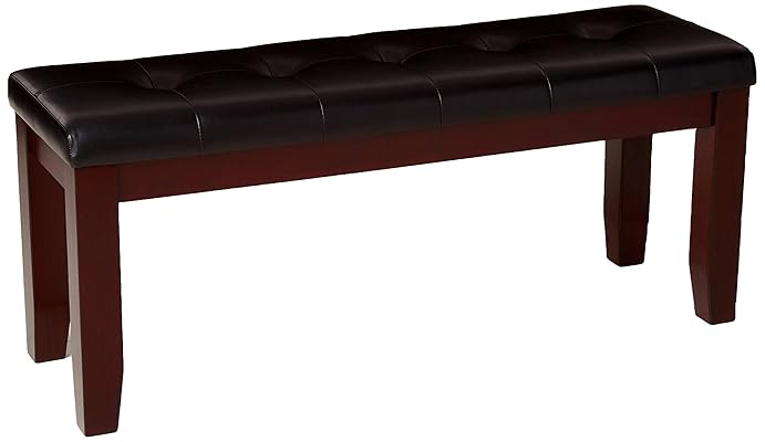 Crown Mark Bardstown Bench for Entryway or Living Room Use