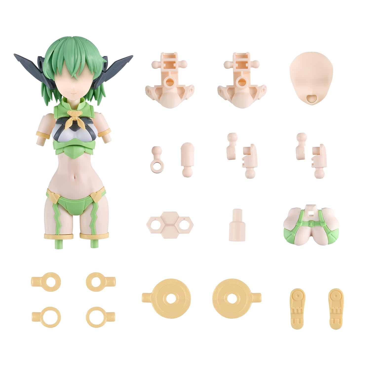 BANDAI SPIRITS 30MS Optional Parts Set 16 (Fairey Costume) [Color B] Color Coded Plastic Model
