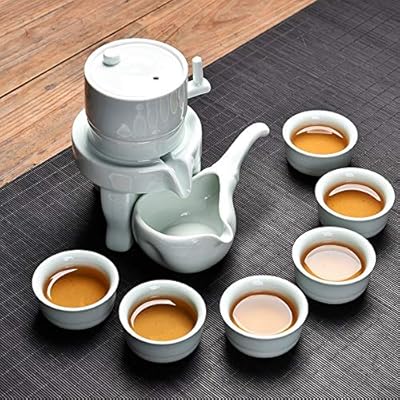 Retro Stone Grinding Creative Lazy Kung Fu Tea Ceramic Semi
