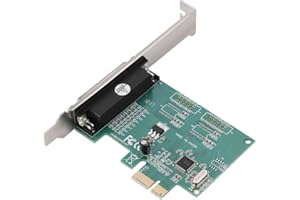 DB25 LPT Printer to PCI E Adapter, Parallel Port DB25 Printer Converter Adapter