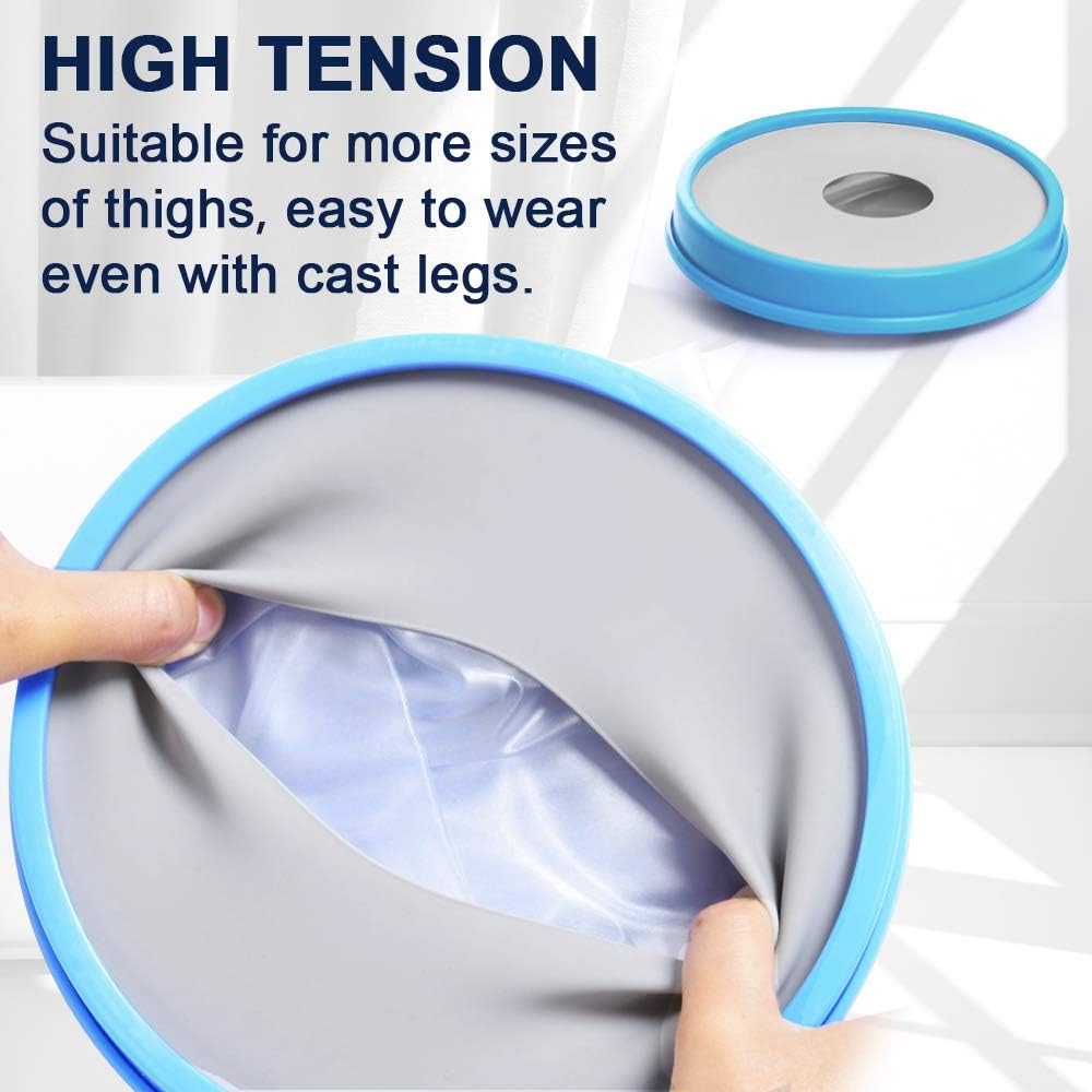 Bukihome Shower Watertight Foot Protector, Adult Leg Cast Covers - Image 4