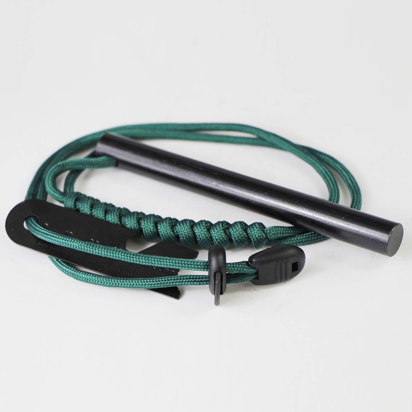 Paracorde NIZEAMI 100m Noir - Corde Survivaliste 7 Brins Pour Camping Randonnée DIY