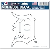 Wincraft MLB Detroit Tigers 28092013 Multi-Use Colored Decal, 5" x 6"