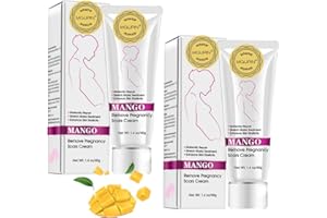 MQUPIN RtopR Mango Stretch Marks and Scar Cream -Stretch Marks and Scar Removal Cream for Pregnancy - Best Body Moisturizer-80g