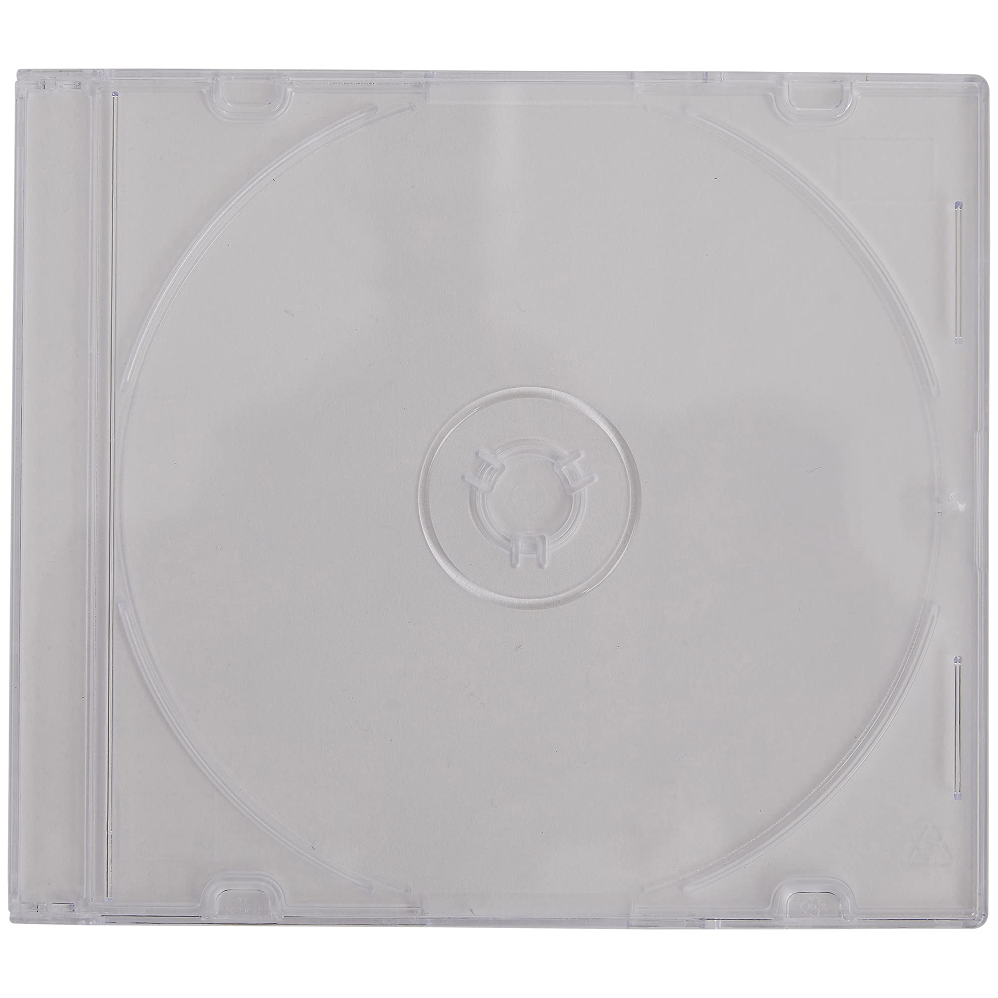 100 x Dragon Trading 5.2 mm Clear CD/DVD Slim Case, 100 /Pack