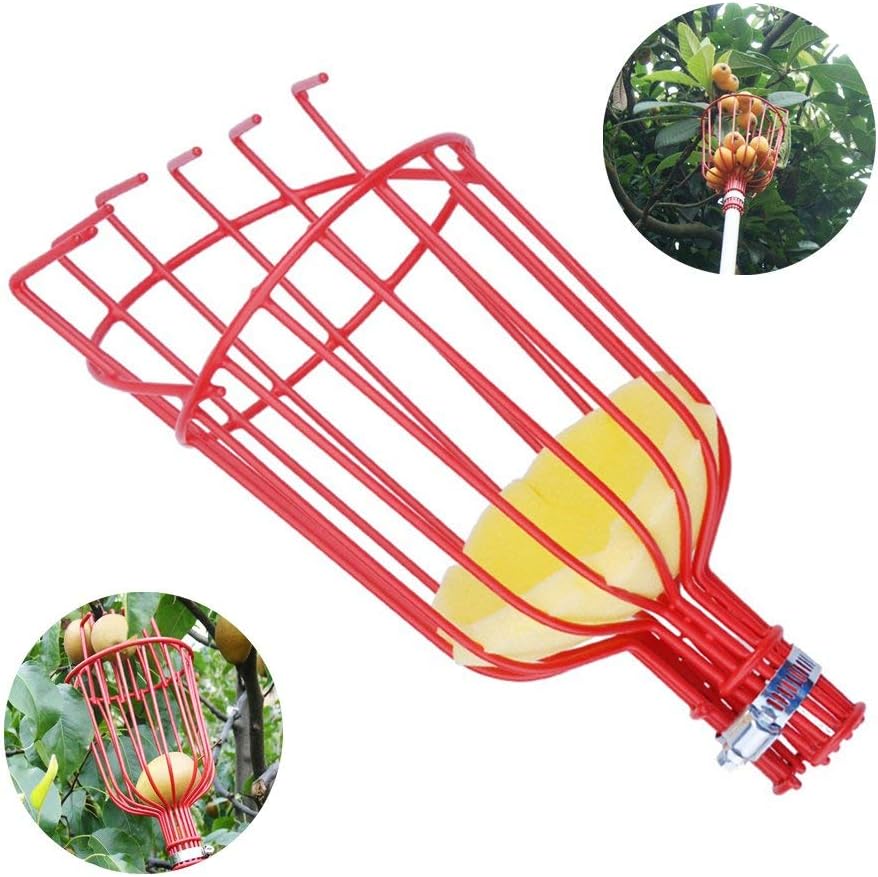 Fruit Picker 13Foot Lightweight Fruit Catcher Telescopic Aluminum