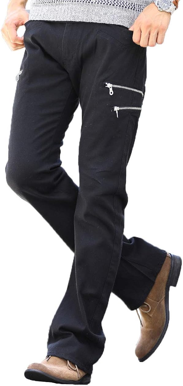 Amazon Menz Style メンズスタイル チノパン メンズ ブーツカット ベージュ チノ チノパンツ ストレッチ パンツ メンズファッション ロングパンツ 通販