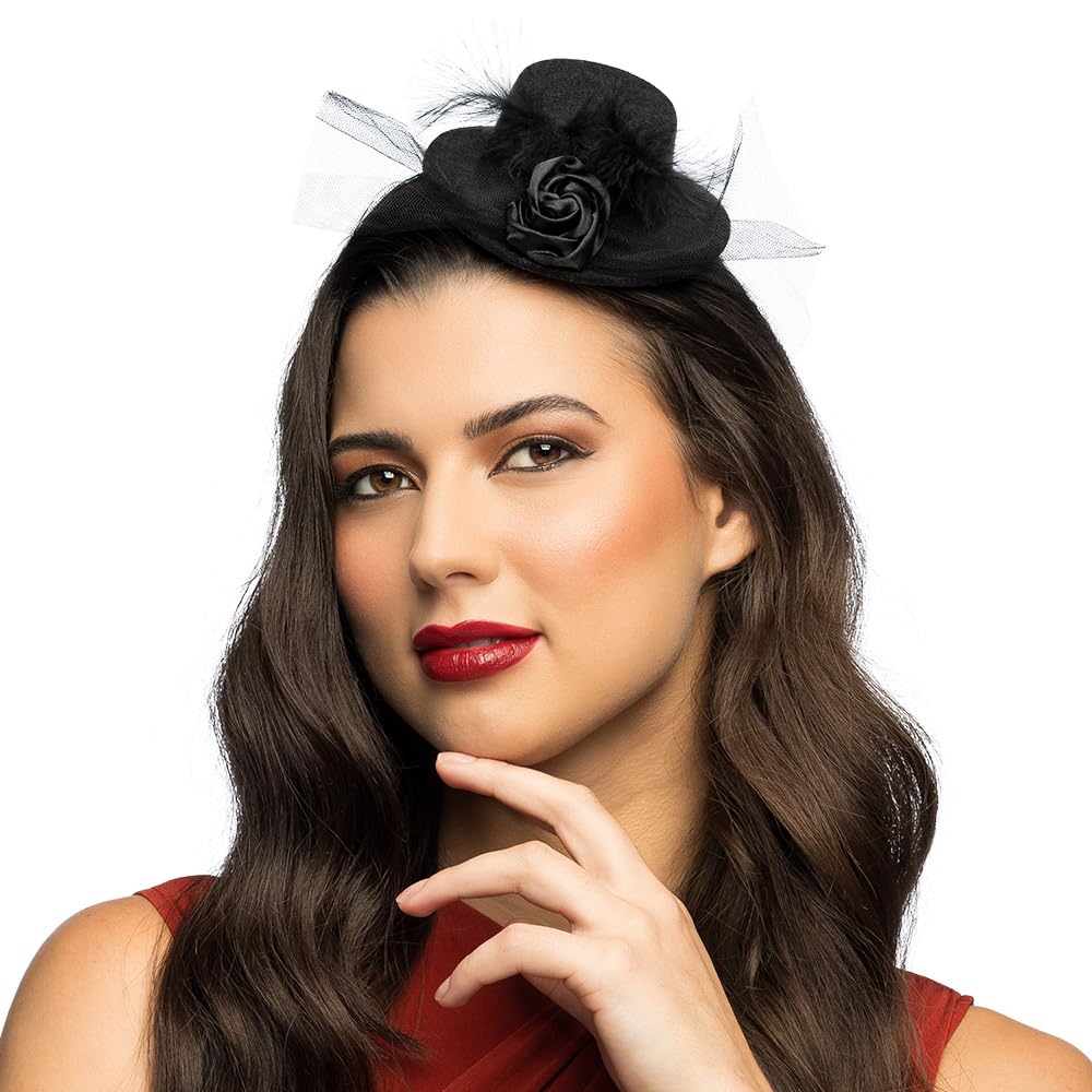 Joker 76312 – Black Cap with Peg Clip, Black