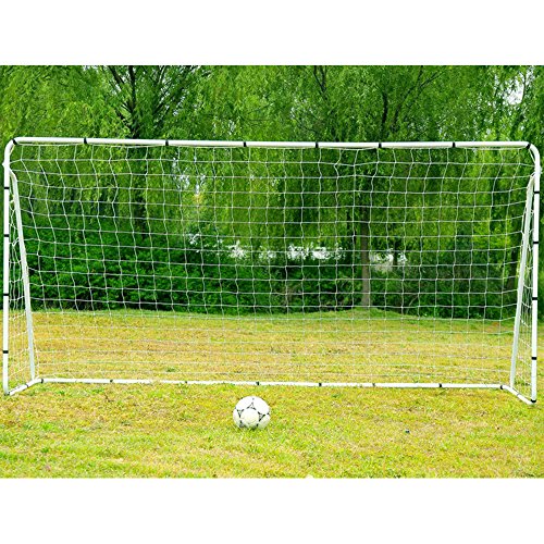 12' x 6' Powder Coated steel Tube Soccer Goal Training Set