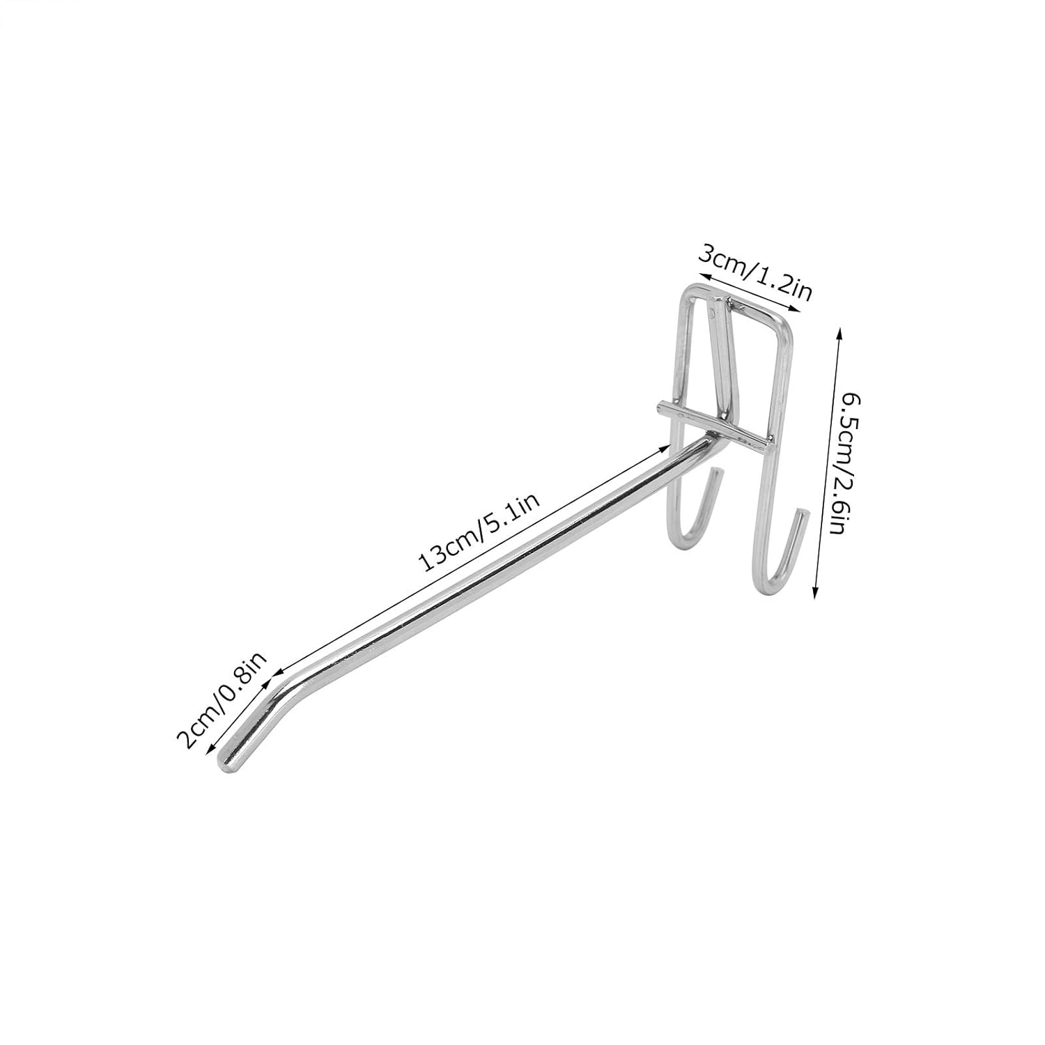 Supermarket Shelf Hook, Grid Shelf Hook Waterproof for Jewelry Shop for Supermarket(15cm in