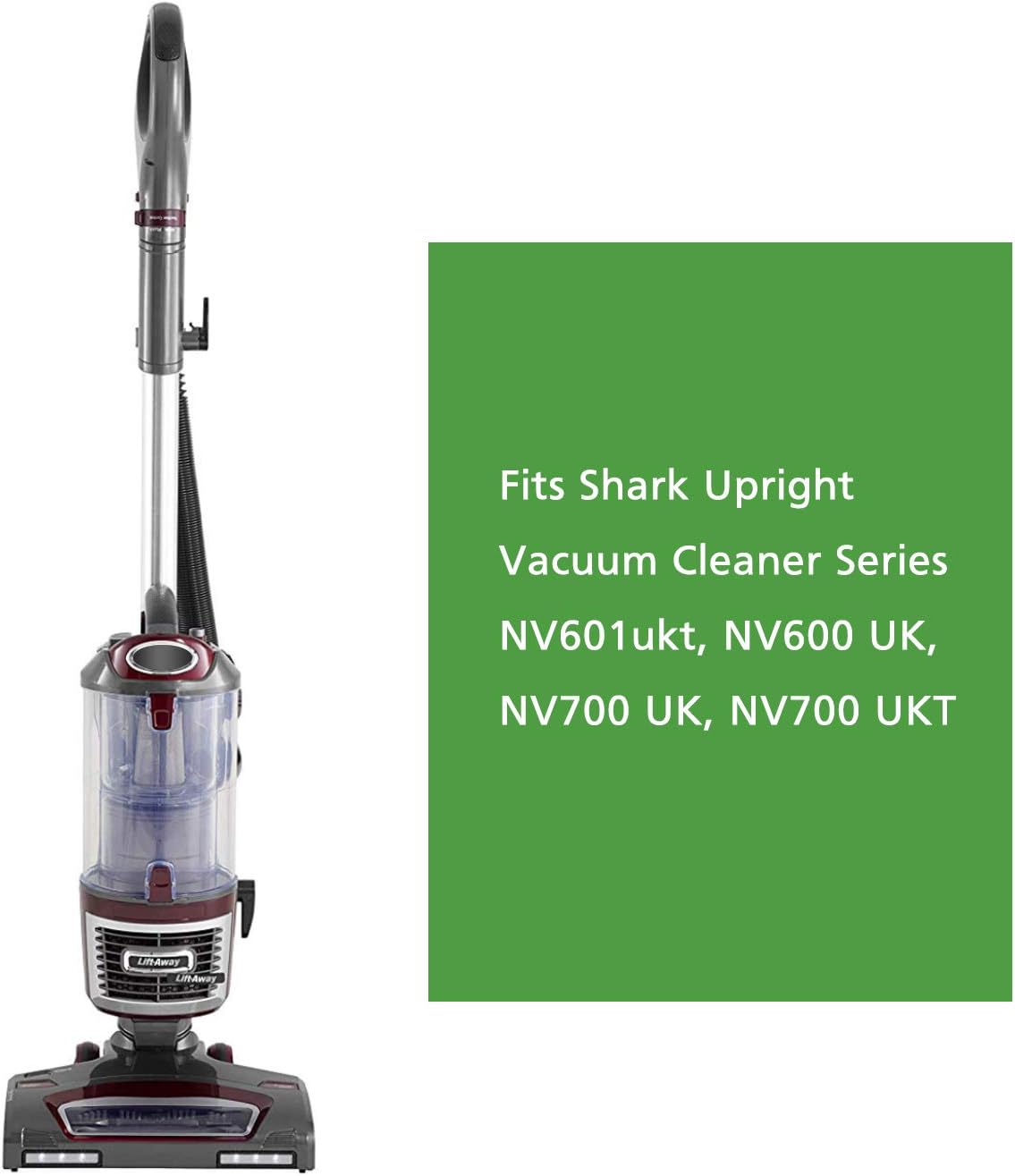 NV601UK Upright Vacuum Replacement Filter for Shark Upright Vacuum Cleaner Lift-Away NV600UK NV601UKT NV600 NV601 NV700UK NV700UKT - Image 4