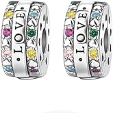 Simphman Clearance Charm 925 Sterling Silver Charms for Bracelets and Necklaces Bead Charms Jewelry Charm for Women Family Friends