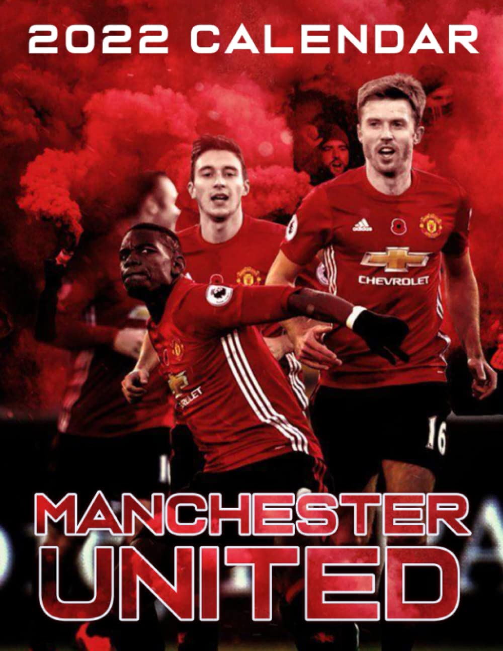 Utd Calendar 2022 Manchester United Calendar 2022: Red Devils Monthly Calendar Mini Planner  January 2022 To December 2022 Bonus Last 4 Months 2021 With Note Todo List  | ... Cristiano Ronaldo | Special Gift For